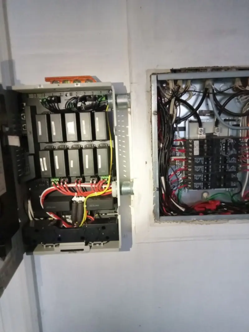 Electrical panel upgrade completed for Ring Doorbell Installation in Mecca